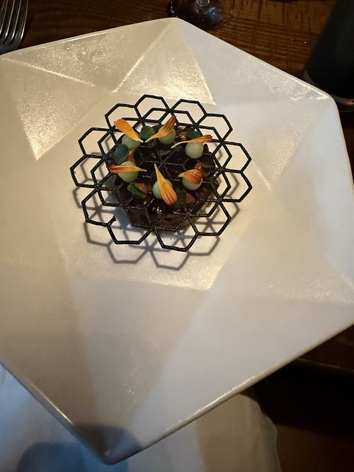 Beet tartare   at Sagrada in Washington