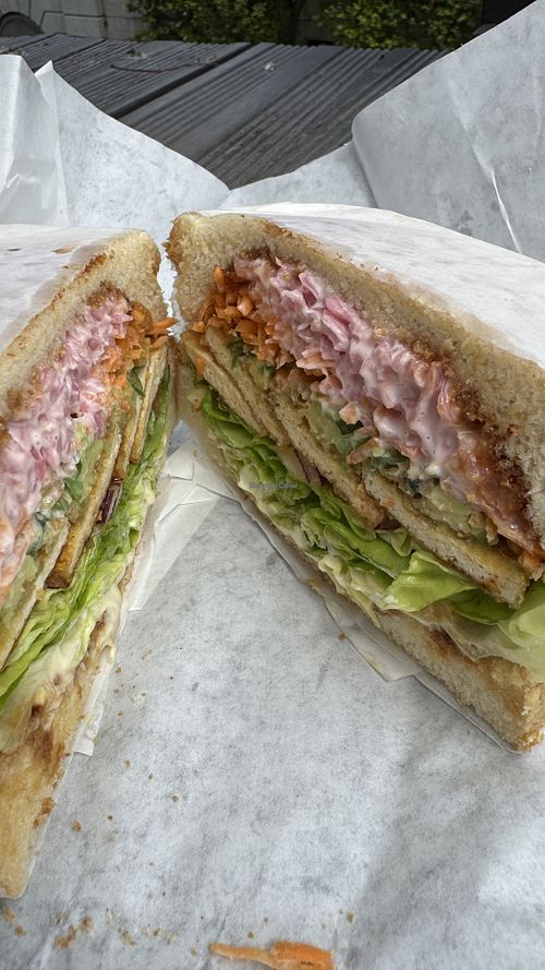 Sando tofu Sauce teriyaki  at O Sando in Mons