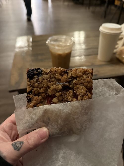 oatmeal breakfast bar   at Up Shot Coffeehouse  in Thunder Bay