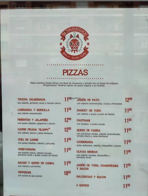  at Mononoke Café in Zaragoza