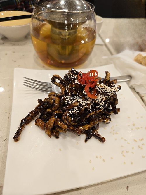 Mushroom appetiser at Gong De Lin - Preston in Preston