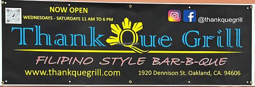  at Thank Que Grill  in Oakland