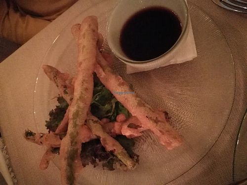 little garden fishes at Em Carne Viva in Porto