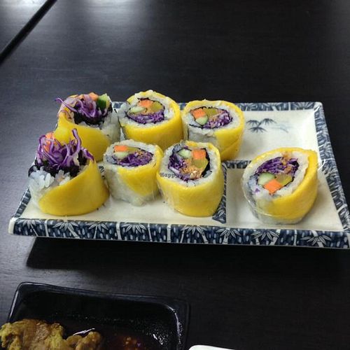 Mango roll at Vege Restaurant Tong Hoe   in Kepong
