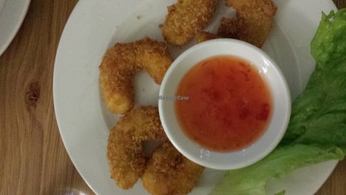 crumbed prawns (entree) at Brother Bon in Northcote