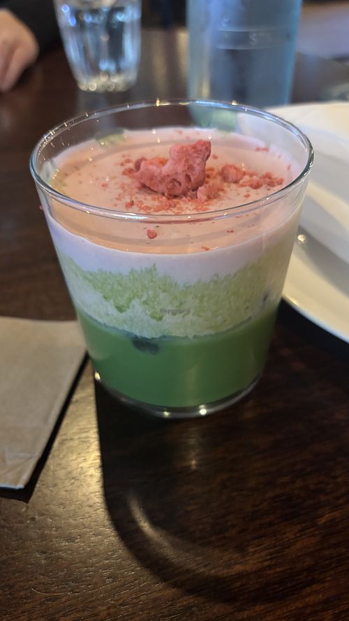 Matcha strawberry   at Brother Bon in Northcote