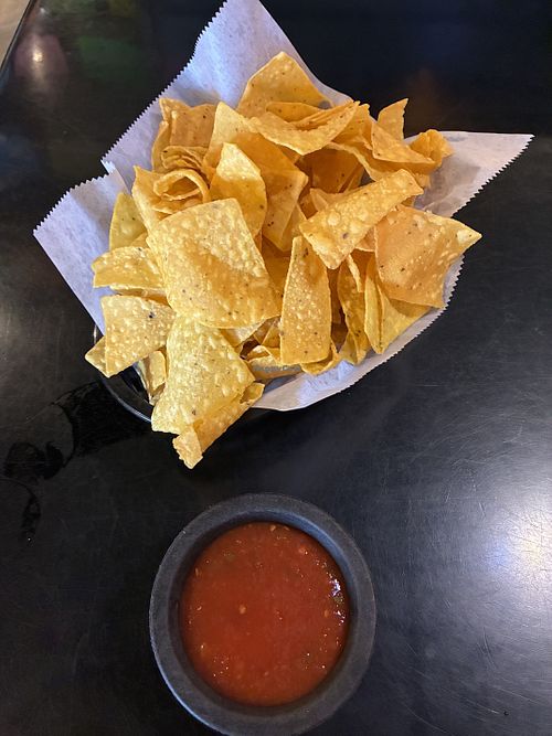 Chips and salsa  at Agave mexican restaurant   in Fairhope