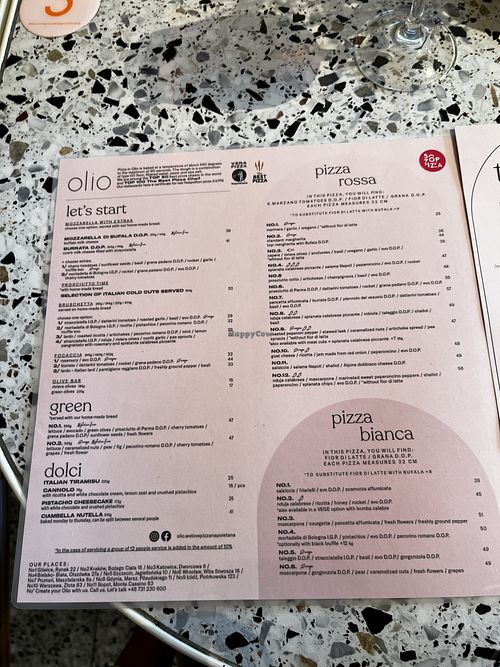   at Olio Pizza Napoletana  in Szczecin