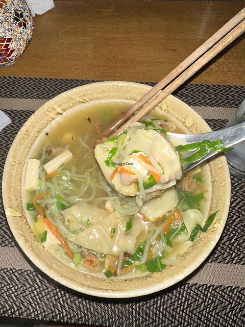 בתמונה מרק פו  🌱  at Mekong Fusion Restaurant & Lounge in Koh Samui