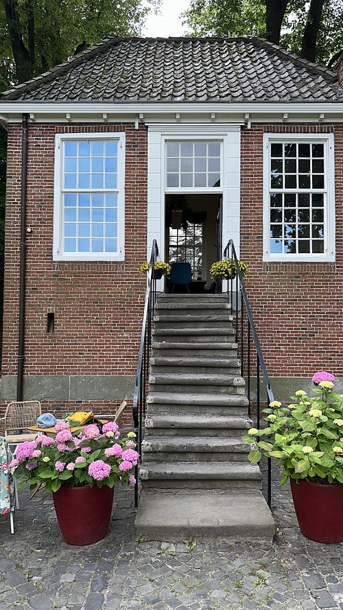   at Theehuis Engels Tuin in Ootmarsum