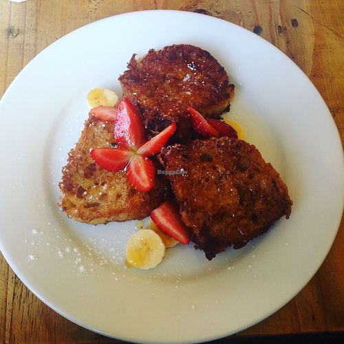 Most amazing french toast ever! at Conscious 108 in Johannesburg