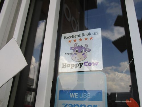 The Cow is in town :) at Free Food in Johannesburg