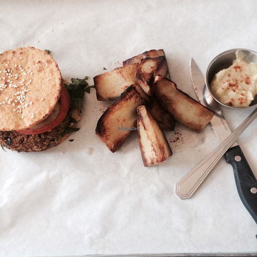 Alpha Burger. at Free Food in Johannesburg