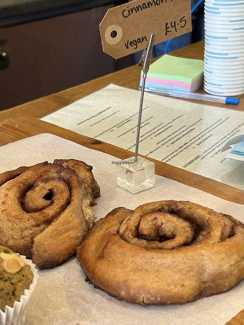 Cinnamon swirls   at EZ and Moss in North London