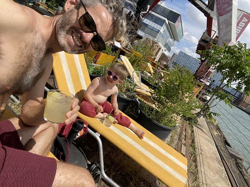 Fancy non alcoholic drinks  at Oase in Rotterdam