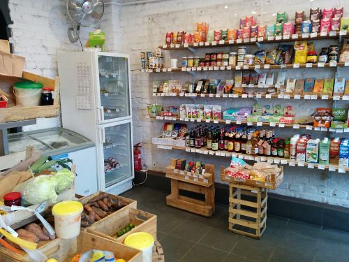 interior at Spozyvczak in Gdansk