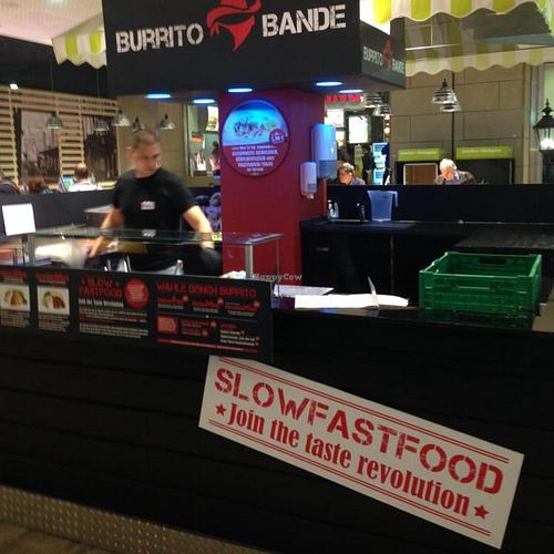 Outside view at Burrito Bande - Main Railway Station in Frankfurt