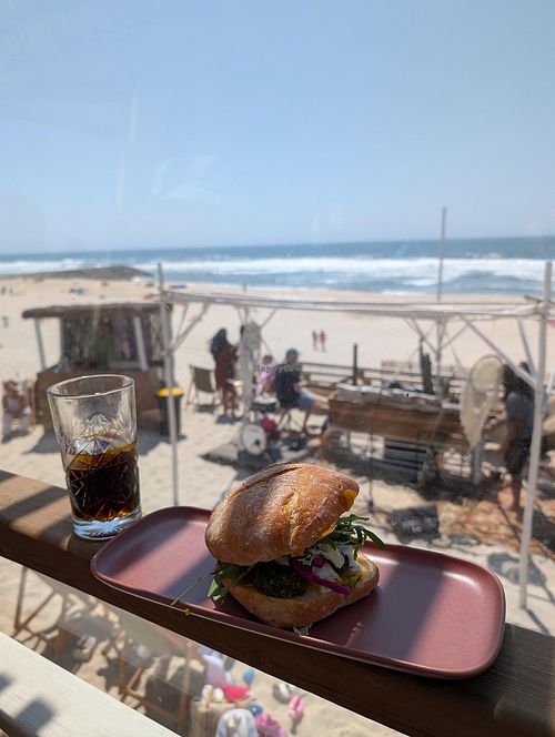 Falafel Sandwich at Cristal Prado in Gafanha Da Encarnacao