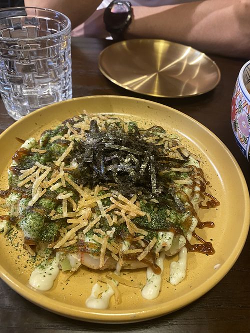 Takoyaki. Not missing out  at Zhi Su - 旨素 in Beijing