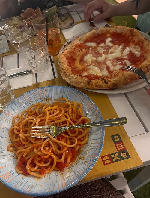   at Rossopomodoro in Palermo