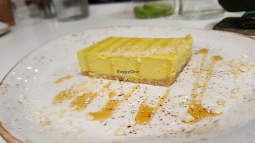 lemon sherbet at Super Natural Kitchen in Dubai