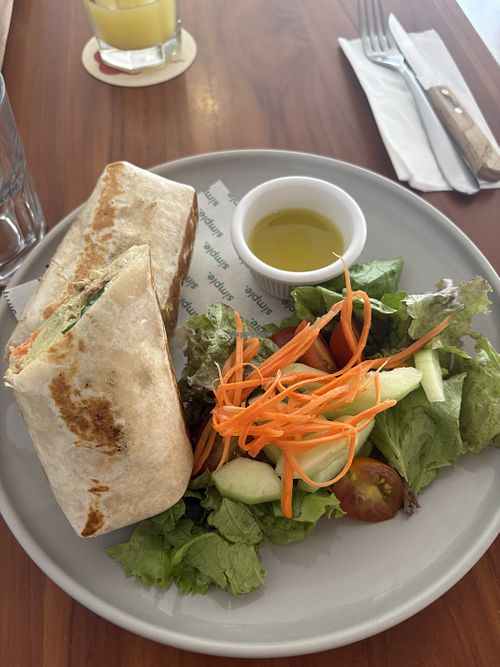   at Simple Fresh Eatery and Coffee Bar in San Jose