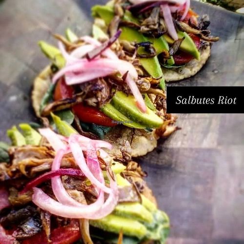 Salbutes del chef.  at Rincón Vegano - Fraccionamiento Las Américas 2. in Merida