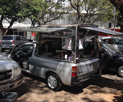 2nd cart near Praca da Liberdade at Carro Vegetariano - Mobile Trailer in Belo Horizonte