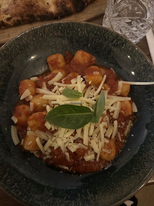 Gnocchi Sorrentina with Vegan Cheese  at La Lupa Romana in Yarra Ranges Shire