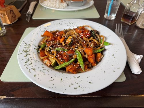 Vegan Noodles  at The Upper Cock in Cwmbran