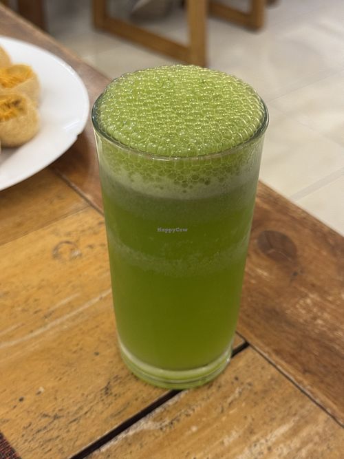 basil calamansi drink  at Himalayan Nepalese Cuisine in Baguio City