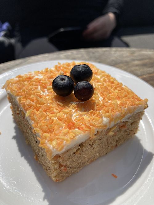 Carrot cake  at Bryggan Café & Bistro in Jönköpings Län