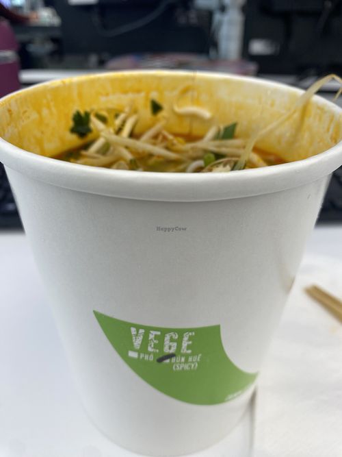 Veggie bun hue  at Chao! Now  in London