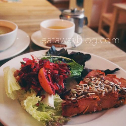  We have a great video about this restaurant!! at Caffi Iechyd Da in Carmarthen