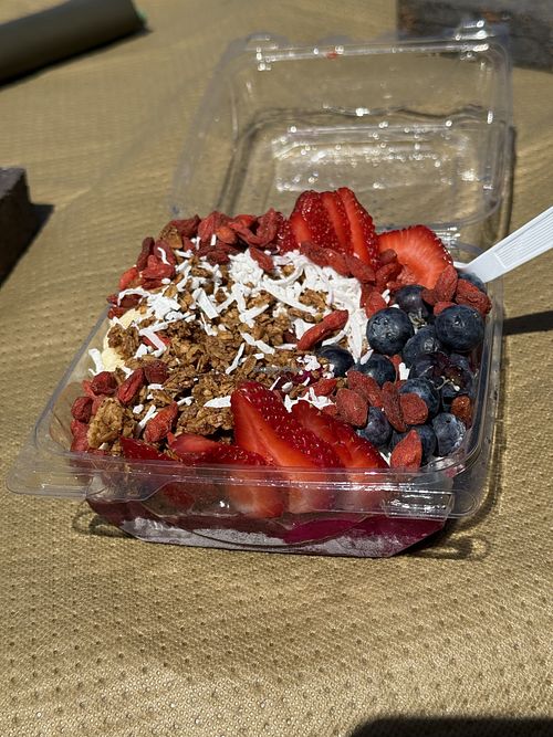 Açaí Bowl  at Sidewalk Juice in San Francisco