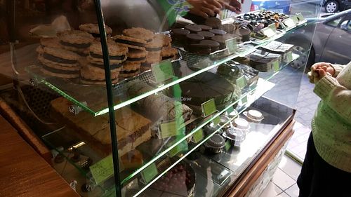 so many options! at Edes Elet Cukraszda in Budapest