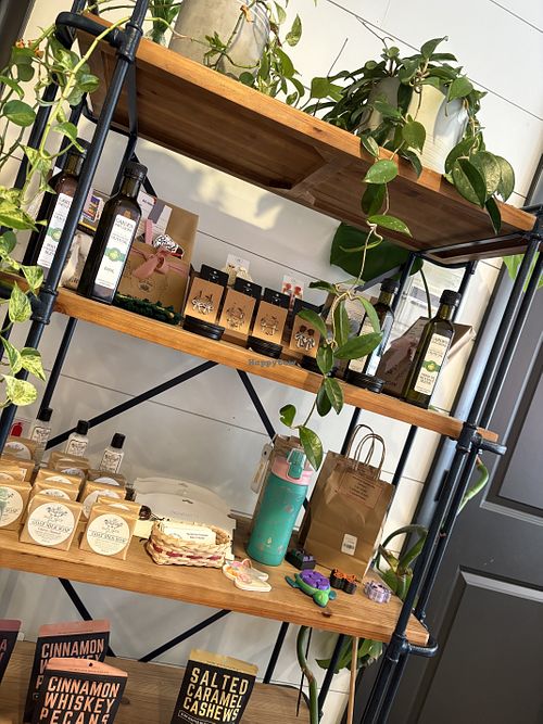 goodies to buy.  at Hazel's Cafe in Hamburg
