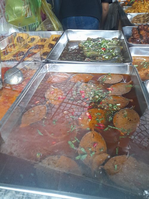 Com chay selection at Cơm Chay Thiện Nhân in Ho Chi Minh City