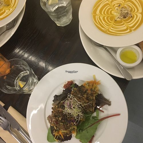 starters  at 222 Vegan Cuisine in West London