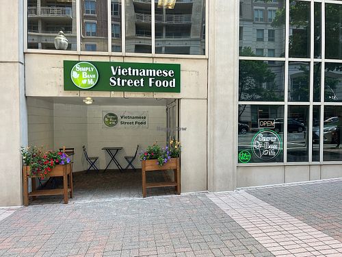 vegan bahn mi, pho, bowl  at Simply Banh Mi in Arlington