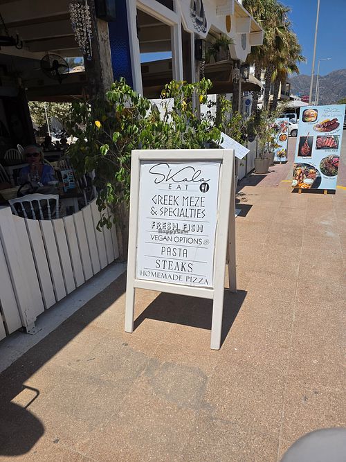  at Skala Cafe & Cocktails in Kos