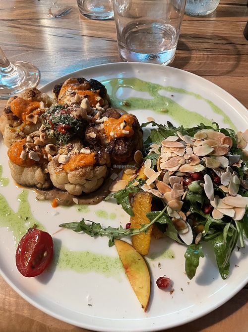 Cauliflower steak  at SIROCCO RESTAURANT in Qarku I Vlorës