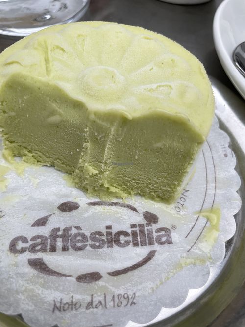 Pezzo duro, pistacchio   at Caffè Sicilia in Sicilia