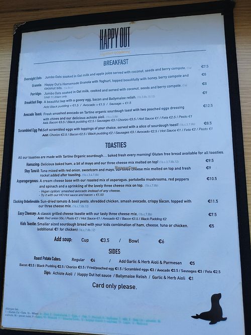 The porridge and overnight oats are vegan at Happy Out × Together Academy in County Dublin