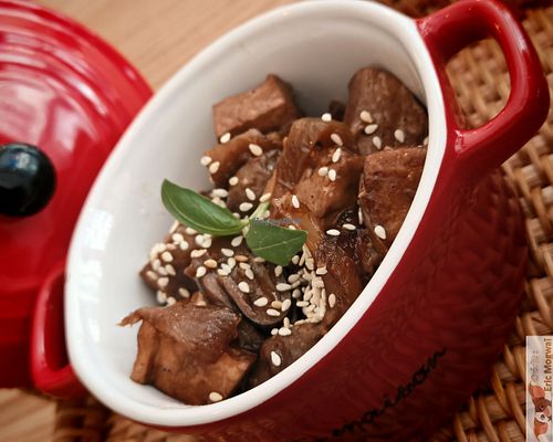caramelized tofu at Conscience - Vietnam in Paris in Paris