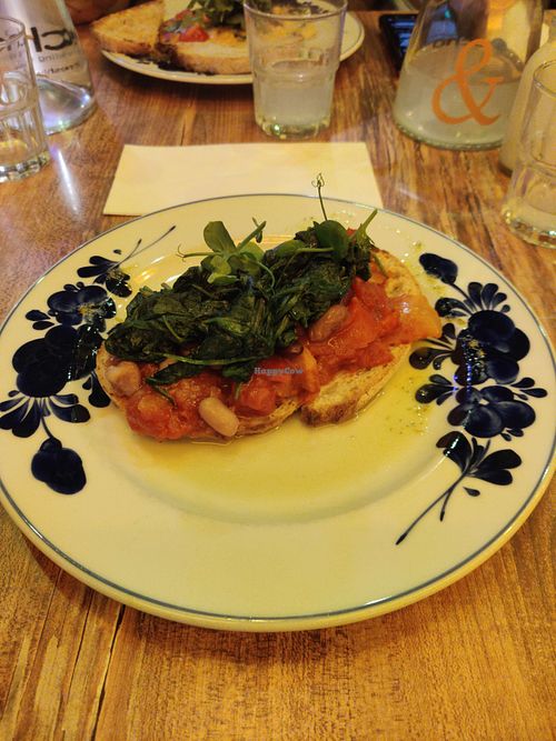 Organic Beans on Toast at Hook & Ladder Sarsfield Street in County Limerick