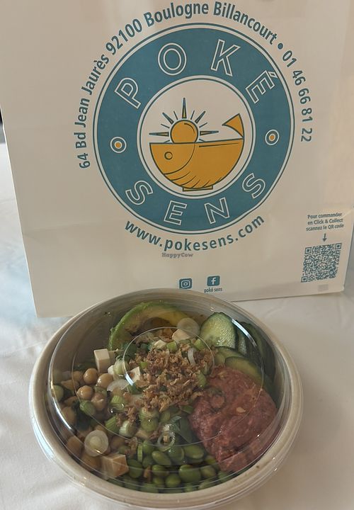 Poke bowl   at Poké Sens in île-de-france