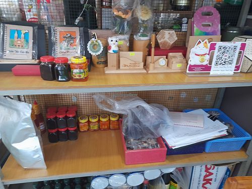 A little shop inside selling various vegan products at The Rice in Ho Chi Minh City
