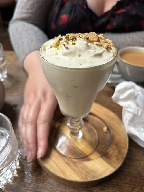 Lemon posset   at The Flask in London