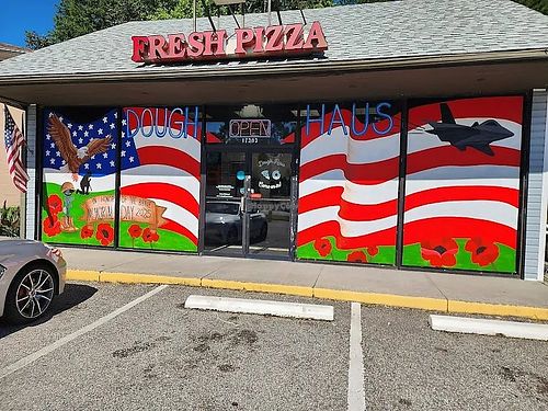 storefront at Dough Haus in Newport News